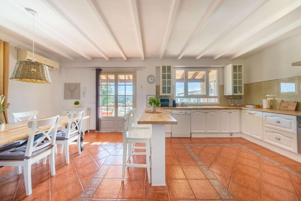 Magnifica Villa tranquila en el centro de Mallorca Biniali  Esterno foto