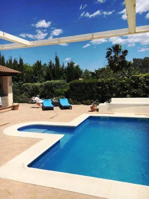 Magnifica Villa tranquila en el centro de Mallorca Biniali  Esterno foto
